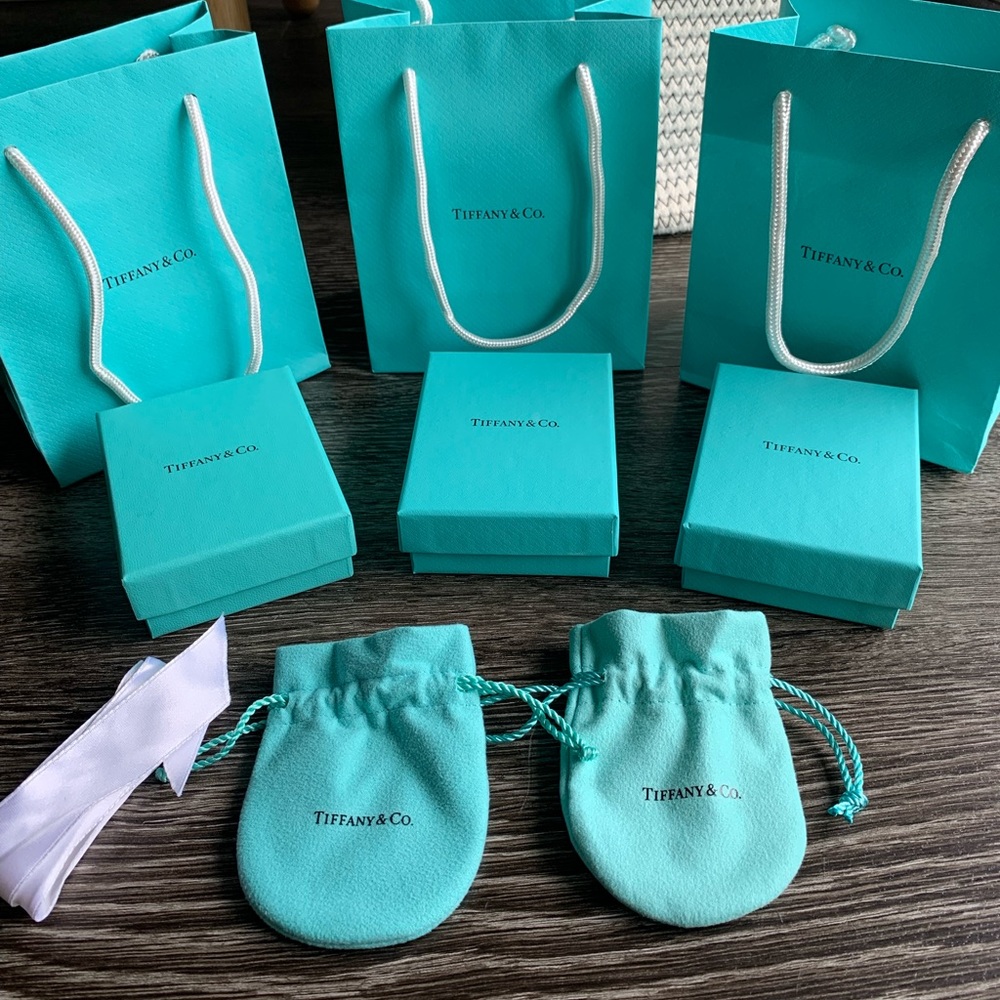 Tiffany bags and boxes